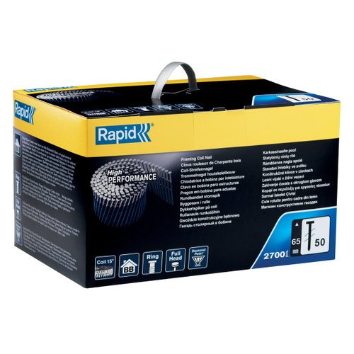 Gwoździe w zwoju BB 50(65mm) do ram 2700szt 1