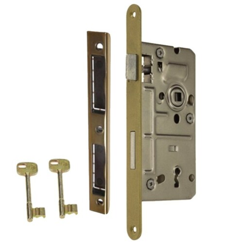 Zamek do drzwi 72/60 wpuszczany na klucz Metalplast Częstochowa BOX prawy 1
