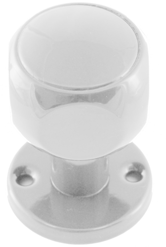 Uchwyt z okrągłym szyldem Wisberg G/L0 biały 1